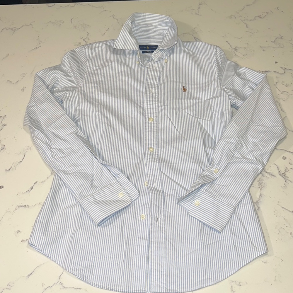 Ralph Lauren Preppy Blue Oxford